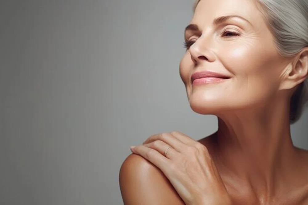 Happy woman enjoying rejuvenation